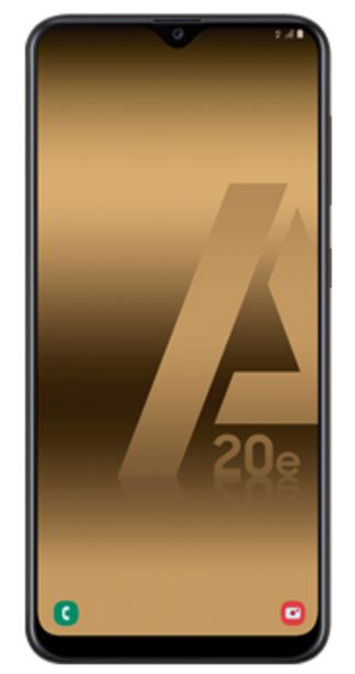 Oferta de Samsung Galaxy A20e negro (A202F) por 48€ en Orange