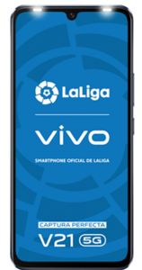 Oferta de Vivo V21 5G azul por 210€ en Orange