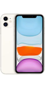 Oferta de Apple iPhone 11 128 GB blanco por 487,5€ en Orange