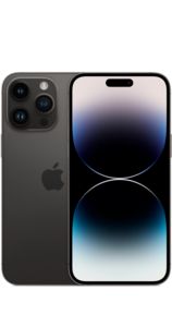 Oferta de Apple iPhone 14 Pro Max 256 GB negro espacial con 5G por 1320€ en Orange