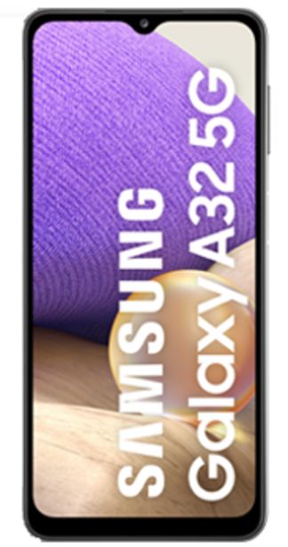 Oferta de Samsung Galaxy A32 5G 128GB negro por 120€