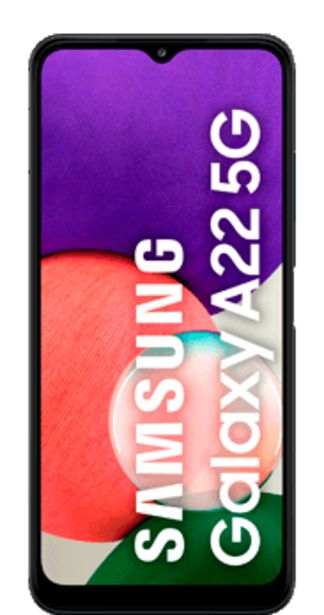 Oferta de Samsung Galaxy A22 5G 128GB gris por 90€ en Orange