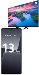 Oferta de Xiaomi 13 Pro 5G 256GB negro + TV A2 43 negro por 1200€ en Orange