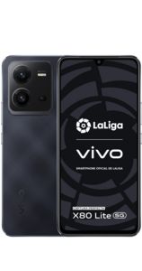 Oferta de Vivo X80 Lite 5G 256GB negro por 150€ en Orange