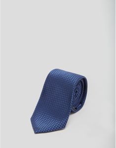 Oferta de Corbata seda marino con textura por 36€ en Roberto Verino