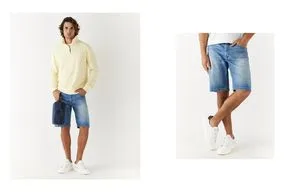 Oferta de Bermuda vaquera azul claro por 99€ en Roberto Verino