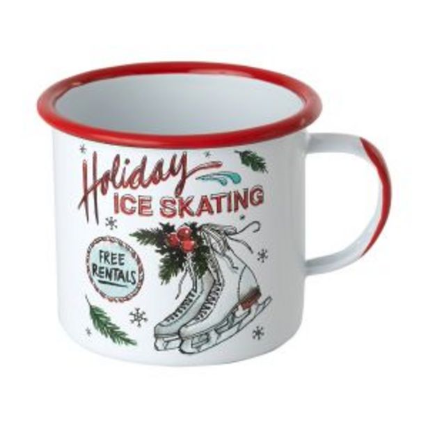 Oferta de Mug de metal Navidad Ice Skating Culinarium por 6,95€