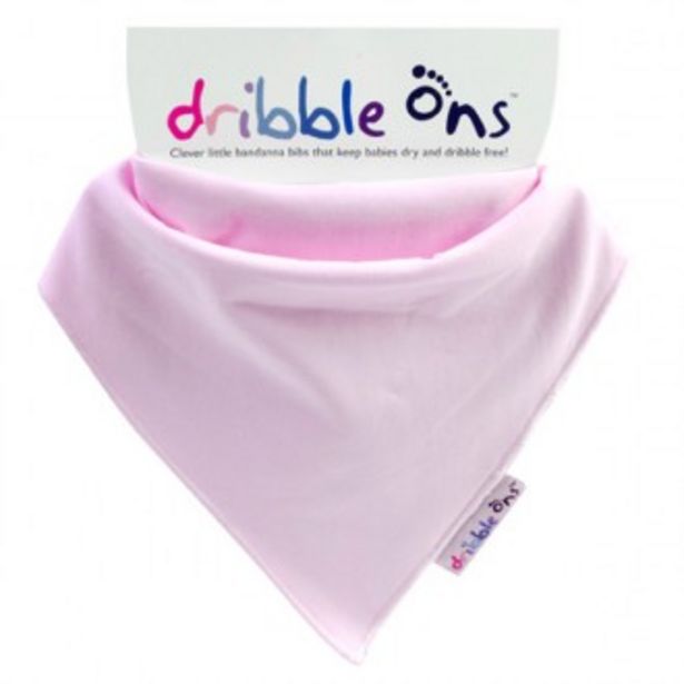 Oferta de Bandana babero Dribble ons rosa por 5,99€ en EurekaKids