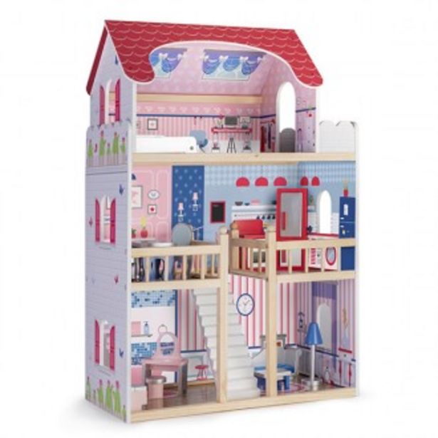Oferta de Maxi casa de muñecas de madera por 139,98€