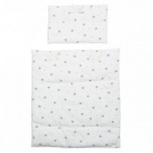 Oferta de Edredón blanco estampado estrellas por 12,99€ en EurekaKids