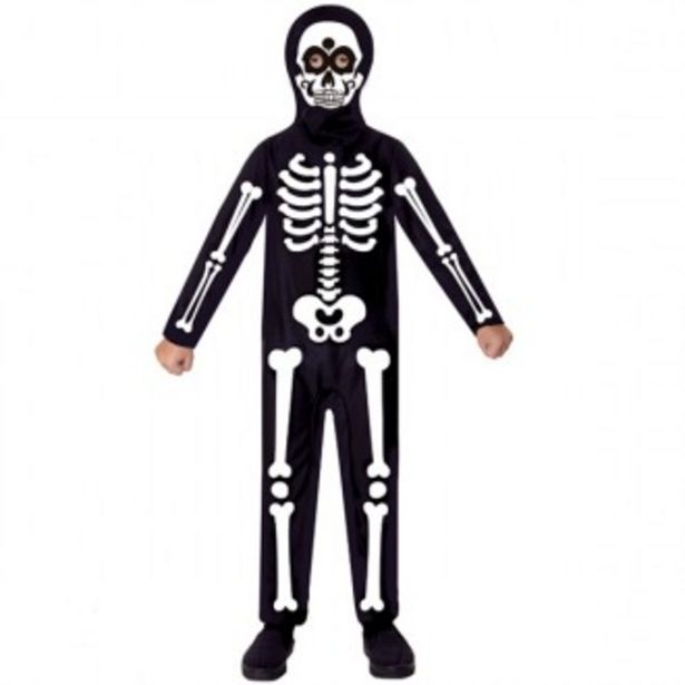 Oferta de Disfraz de esqueleto talla 6-8 por 9,95€