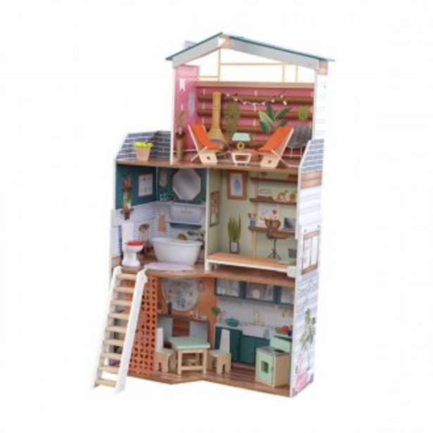 Oferta de Casa de muñecas marlow de madera por 97,76€