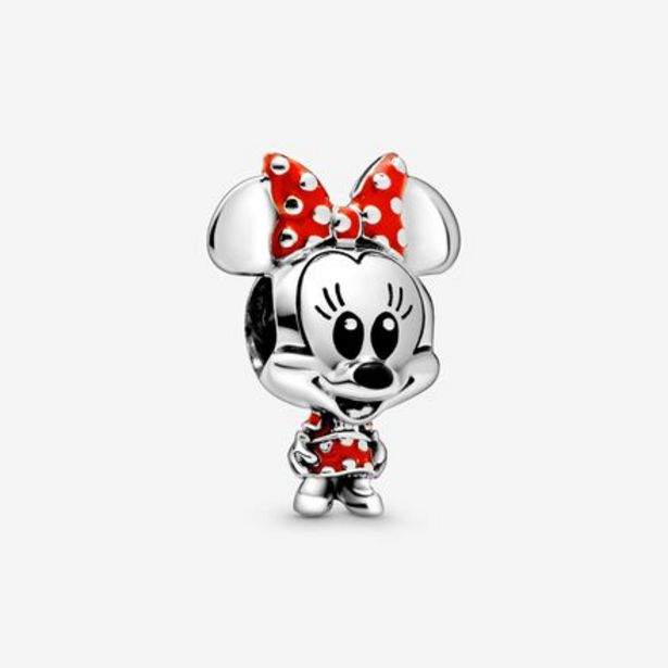 Oferta de Charm Minnie Mouse con Vestido y Lazo de lunares de Disney por 55€ en Pandora