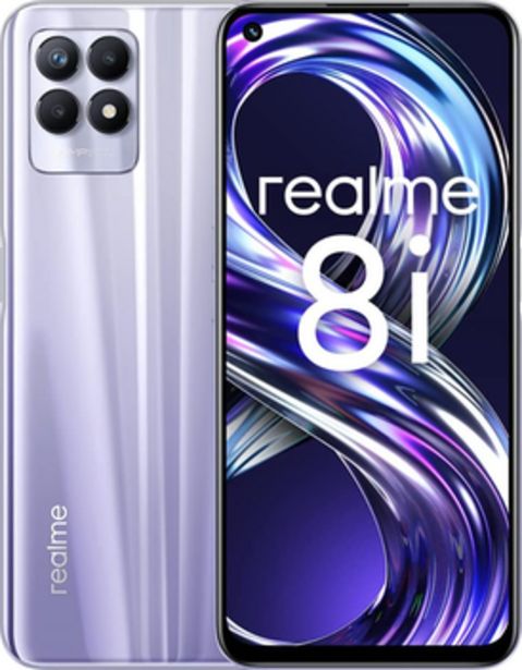 Oferta de Realme 8i 64GB+4GB RAM por 155€