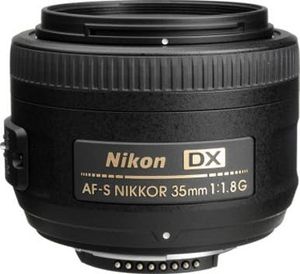 Oferta de Nikon AF-S DX NIKKOR 35mm f/1.8G por 251,99€ en Phone House