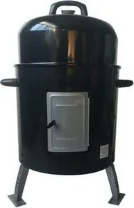 Oferta de Purline Barbacoa ahumador en acero negro Negro por 160,37€ en Phone House