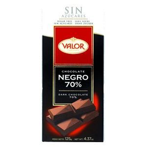 Oferta de Chocolate negro 70 %, sin azúcar 125 g por 1,75€ en BM Supermercados