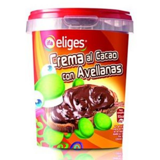 Oferta de Crema de cacao y avellanas 500 g por 1,5€