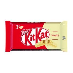 Oferta de Kit kat de chocolate blanco 3x41,5 g por 2,19€ en BM Supermercados