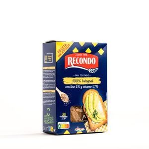 Oferta de Pan tostado integral 30 unidades por 2,35€ en BM Supermercados