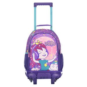 Oferta de Mochila escolar mediana ruedas - Lena por 64,99€ en Totto