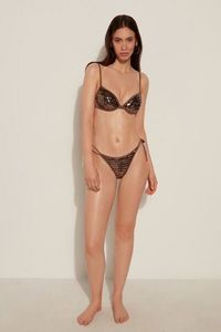 Oferta de Braguita Brasileña de Bikini Lacitos Riviera Sequin por 12,99€ en Tezenis