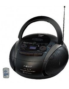 Oferta de Radiocd Nevir Nvr482ucm Negro Mp3  Usb  Display  Digital Bluetooth por 57€ en Electrolider