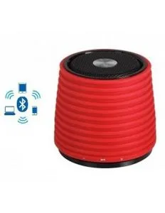 Oferta de Altavoz Audiosonic Sk1524 Altavoz Bluetooth Rojo Portatil Bateria Ion Recargable... por 22€ en Electrolider