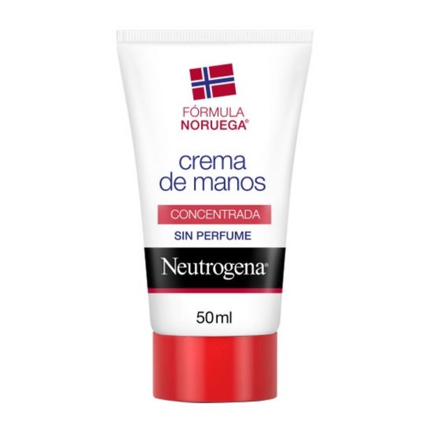 Oferta de Neutrogena® crema de manos concentrada sin perfume 50ml por 3,54€