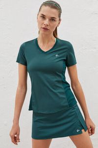 Oferta de Falda malla interior verde por 21,99€ en Springfield
