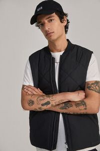 Oferta de Chaleco acolchado cuello bomber por 24,99€ en Springfield