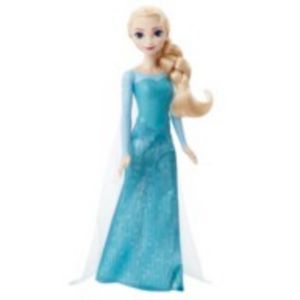 Oferta de Mattel muñeca de moda princesa Disney Elsa, Frozen por 18,9€ en Disney