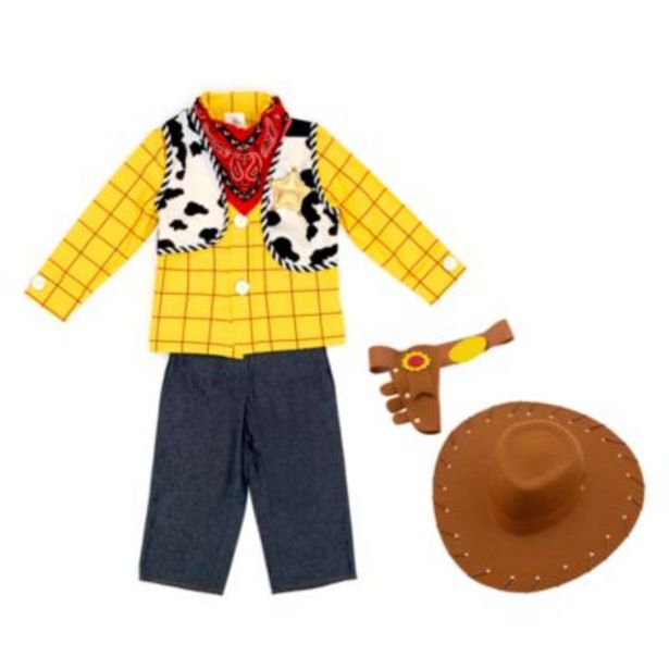 Oferta de Conjunto disfraz infantil Woody, Toy Story, Disney Store por 40€