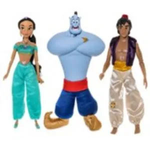 Oferta de Set de muñecos infantiles Aladdín, Disney Store por 81€ en Disney