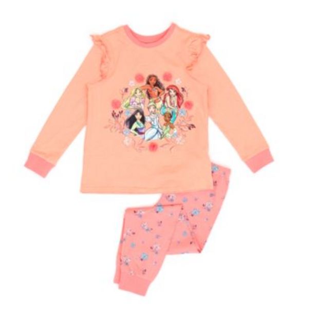 Oferta de Pijama infantil algodón ecológico princesas Disney, Disney Store por 14€