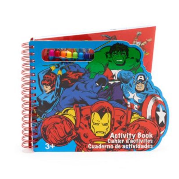 Oferta de Cuaderno actividades Marvel, Disney Store por 6€