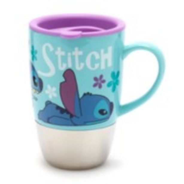 Oferta de Taza viaje Stitch, Disney Store por 12,6€ en Disney