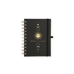 Oferta de Libreta espiral a6 negra por 4€ en Ale-Hop