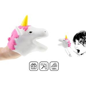 Oferta de Marioneta de mano unicornio por 6€ en Ale-Hop