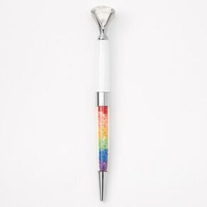 Oferta de Rainbow Shaker Diamond Top Pen por 5,39€ en Claire's