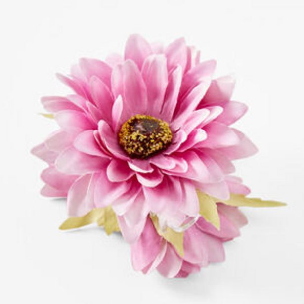 Oferta de Pink Gerbera Daisy Hair Claw por 6€ en Claire's