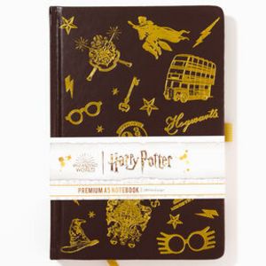 Oferta de Harry Potter™ Premium A5 Leather Effect Notebook por 14,44€ en Claire's