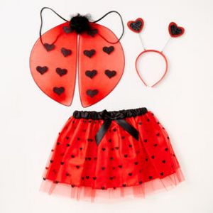 Oferta de Claire's Club Red Ladybug Dress Up Set - 3 Pack por 13,99€ en Claire's