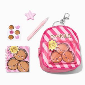 Oferta de Pink Cookies 4'' Backpack Stationery Set por 11,99€ en Claire's