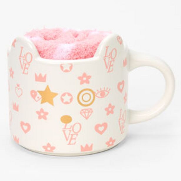 Oferta de Status Icons Mug & Cozy Socks Gift Set - 2 Pack por 8€ en Claire's