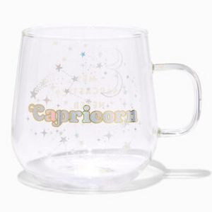 Oferta de Zodiac Glass Mug - Capricorn por 11,89€ en Claire's