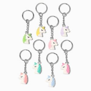 Oferta de Pastel Unicorn Head Best Friends Keychains - 8 Pack por 13,99€ en Claire's