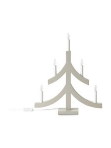 Oferta de Lámpara LED árbol navideño de madera Pagod por 84€ en Westwing