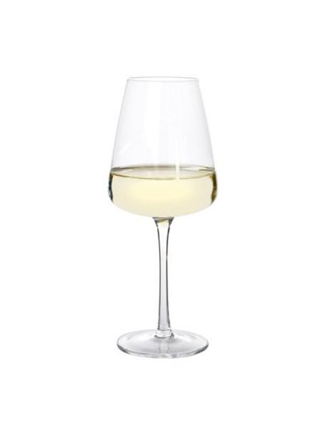 Oferta de Copas de vino blanco artesanales Ellery, 4 uds. por 24,99€