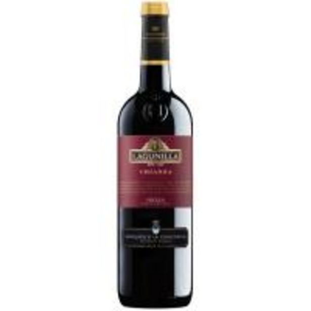 Oferta de Vino Tinto Crianza Rioja LAGUNILLA, botella 75 cl por 6,55€